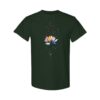Lotus Flower Watercolor Gildan Unisex Heavy Cotton T-Shirt - Image 9