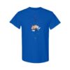 Lotus Flower Watercolor Gildan Unisex Heavy Cotton T-Shirt - Image 4