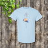 Lotus Flower Watercolor Gildan Unisex Heavy Cotton T-Shirt